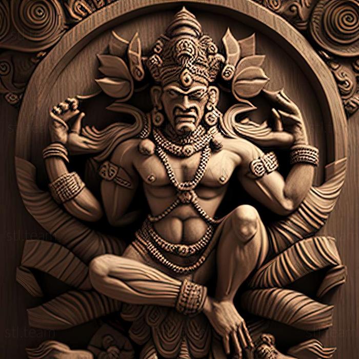 3D model Hanuman (STL)